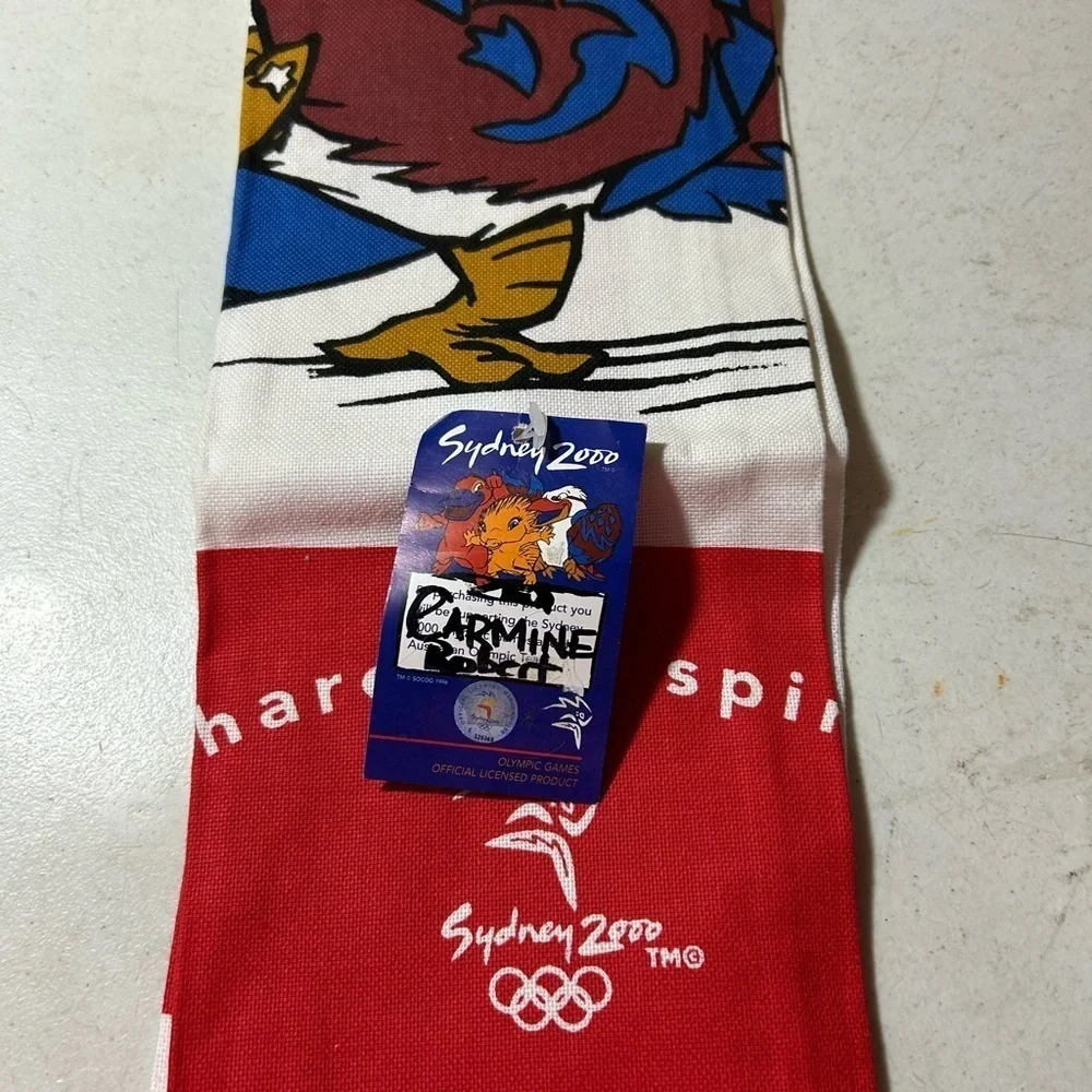 New Vintage Sydney 2000 Olympic Tea Towel "Olly" Linen House New with Tag - Picture 3 of 4